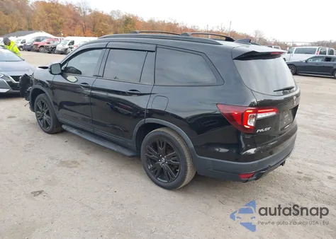 2020 Honda Pilot Awd Black Edition z USA, uszkodzony, nr VIN 5FNYF6H76LB015341